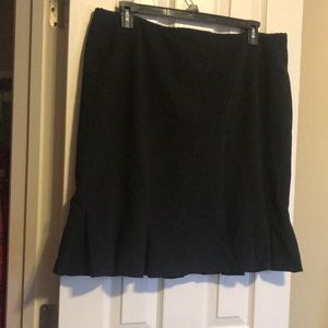 Apostrophe black skirt size 18W - MOVING SALE $5 all skirts